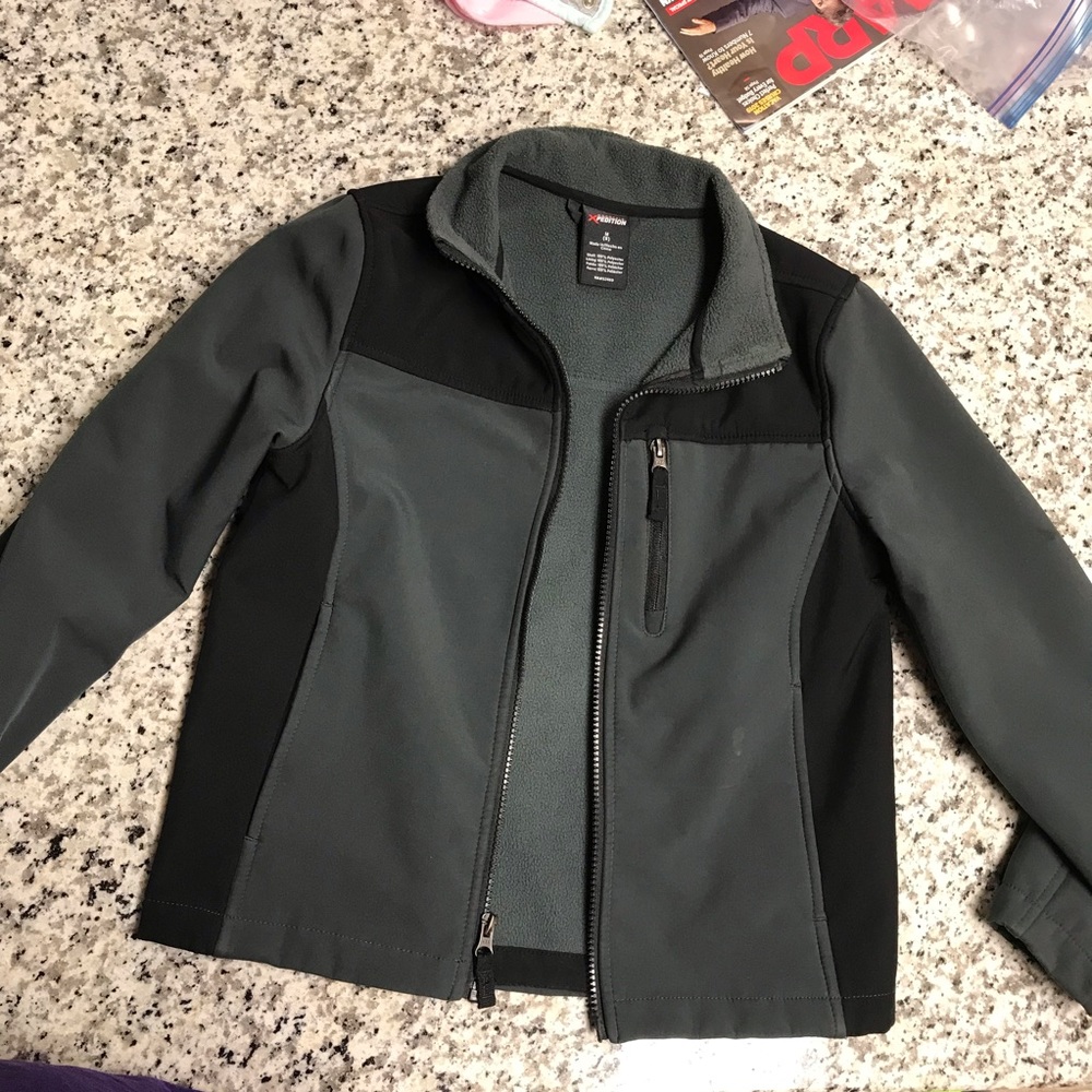 Boys fleece lined jacket